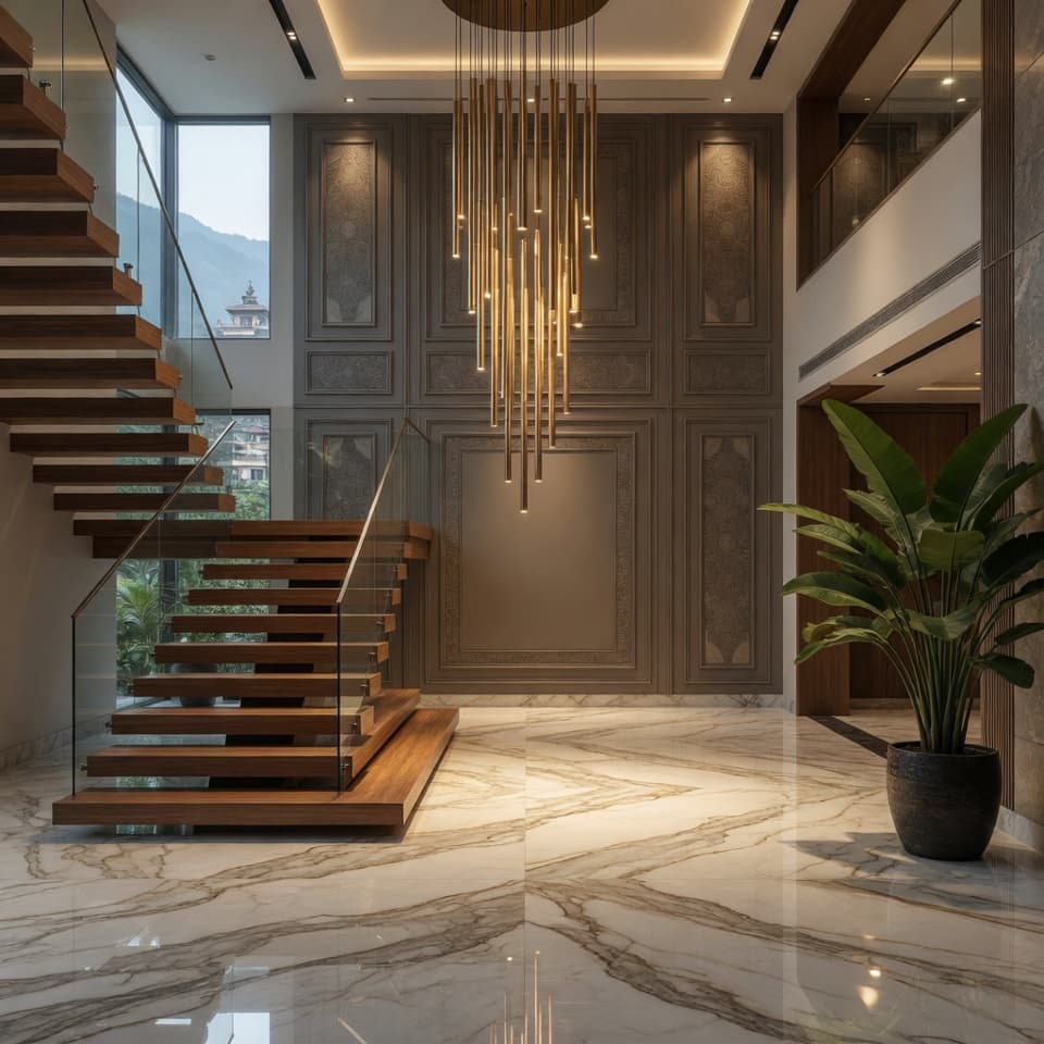 Contemporary Family Home Interior house design photo 2 by KSM Services
