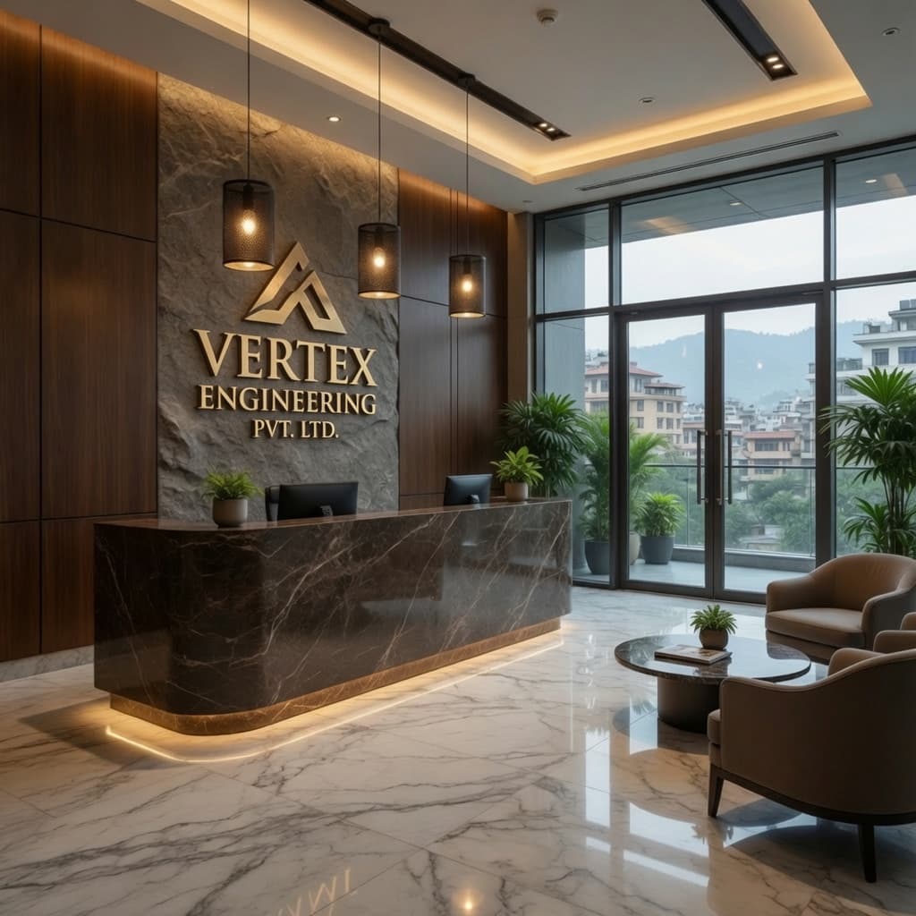 Executive Office Interior house design photo 4 by KSM Services