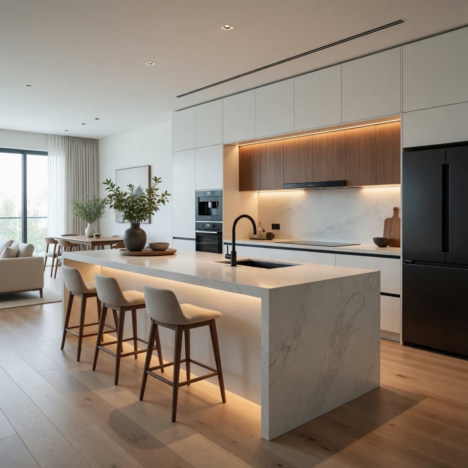 Luxury Apartment Interior house design photo 2 by KSM Services